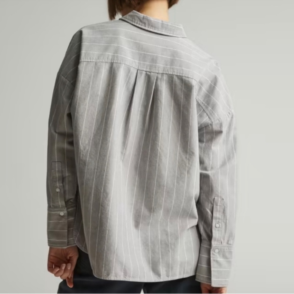 Everlane The Boxy Oxford Shirt Large - Picture 3 of 14